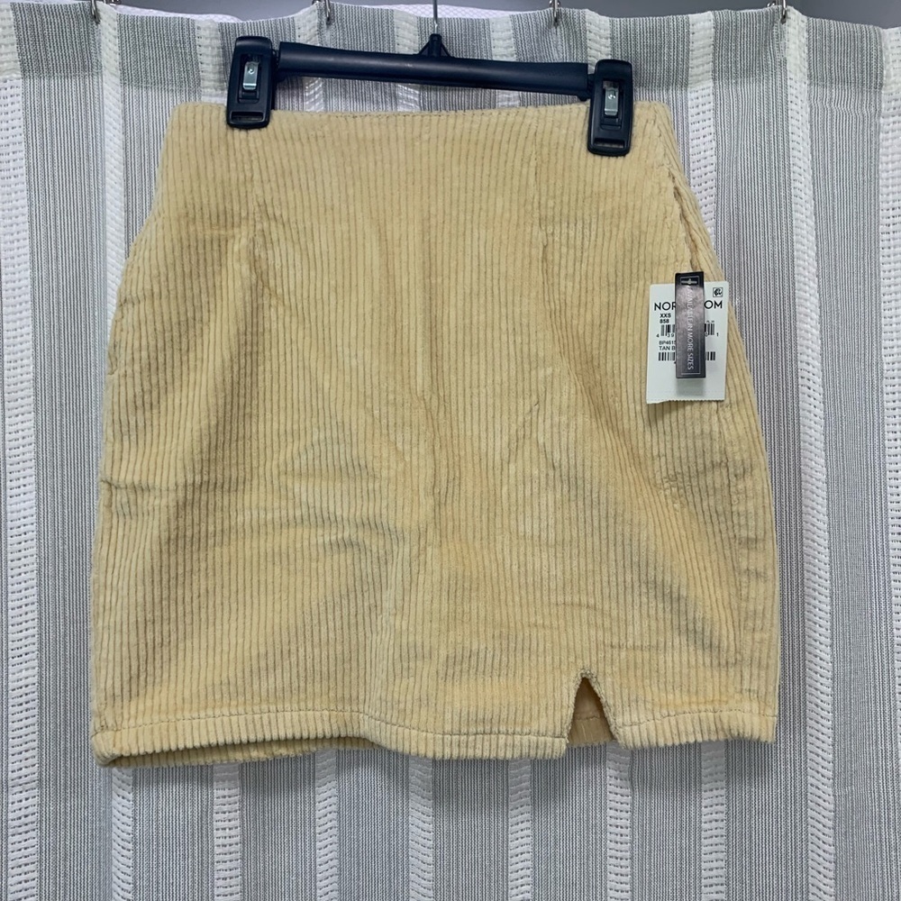 Be Responsible High Waist Skirt‎ from Nordstrom *NWT* Cream Color Size XXS